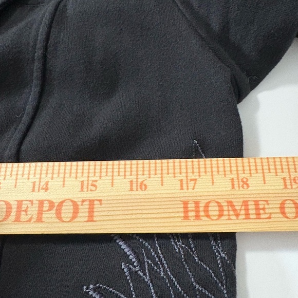 Stylish XCVI Black Women's Long Line Blazer with Embroidery  Detail at Waist. - Picture 8 of 16